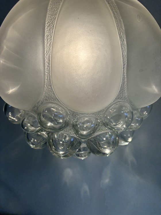 Image 1 of Lampada originale in vetro a bolle degli anni '70