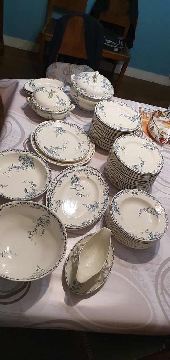 Image 1 of Service vaisselle K&G  Luneville  Passiflore