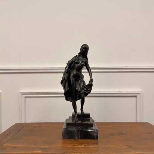 Scultura in bronzo da Michel Anguier Amphitrite