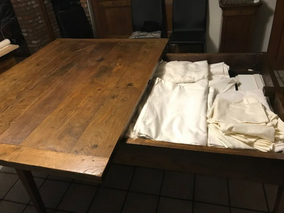 Image 1 of Ancienne table à enveloppes Louis Philippe