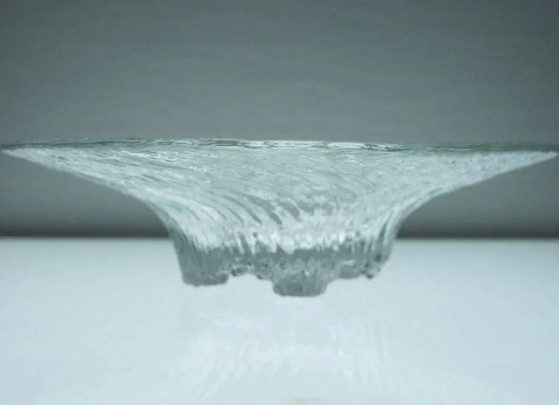 Image 1 of Finnische Avanti-Schale aus Kunstglas von Tapio Wirkkala für Iittala, 1979