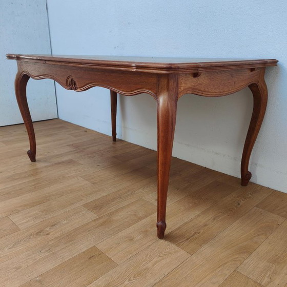 Tavolo da pranzo vintage rustico allungabile. Legno – Tavoli da pranzo, Wood (photo 3 of 16)