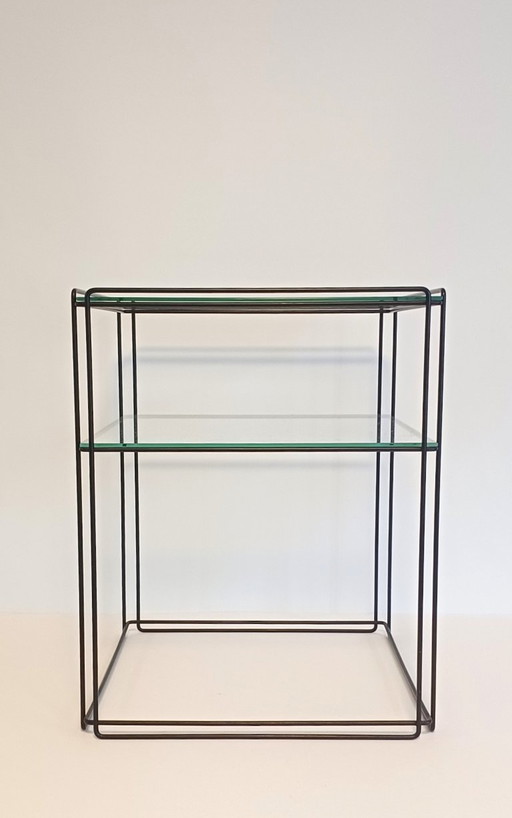 Vintage Isocele side table - Max Sauze - 1970