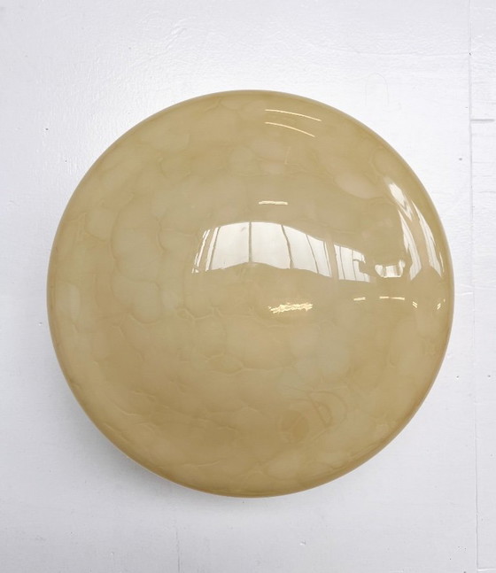 Image 1 of Glass Art Deco beehive lamp, 1930s