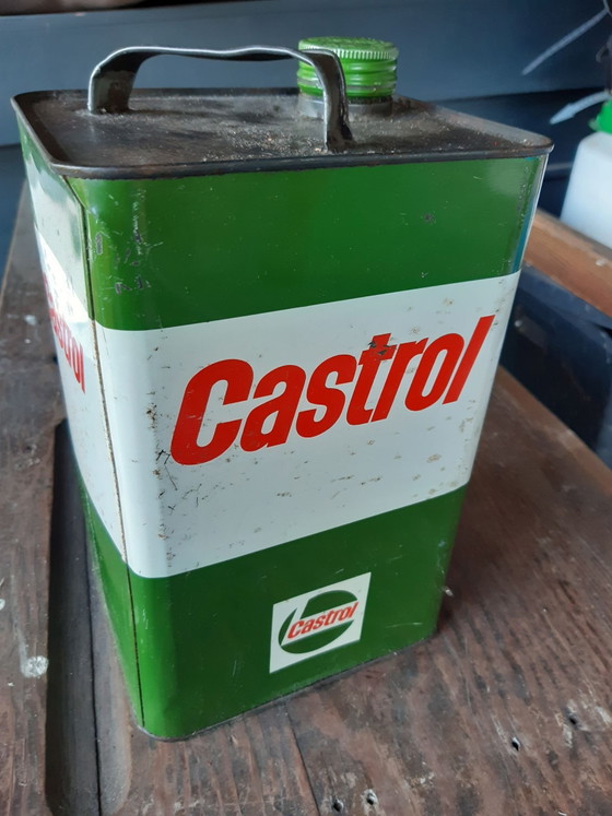 Lattina olio Castrol vintage anni '60 – Oggetti decorativi, Metallo (photo 3 of 5)
