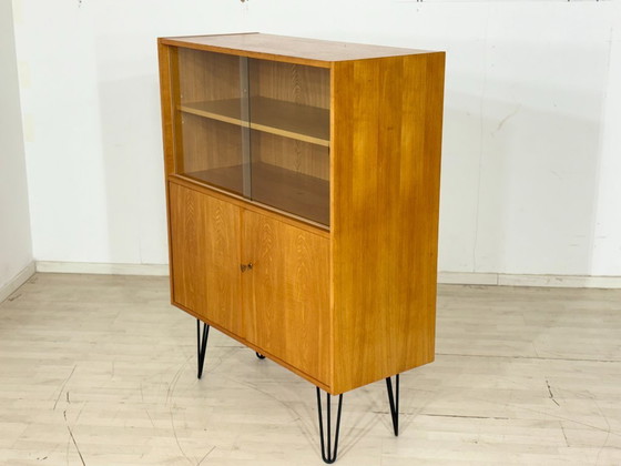 Image 1 of Vintage klassieke kast/plank/hoge kast – Sen/Ash – VEB Hellerau