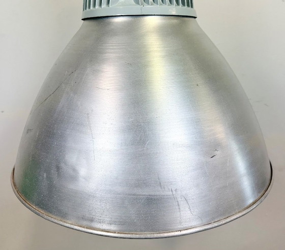 Image 1 of Large Industrial Aluminium Pendant Light from Elektrosvit, 1960s
