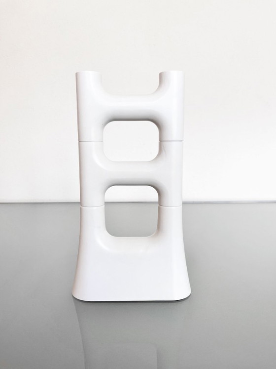 Image 1 of Portacandele impilabile bianco IKEA PS 2012 Ehlen Johansson