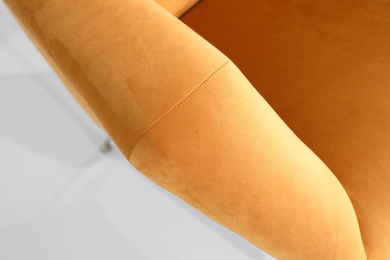 Image 1 of Pair of fabric armchairs, Italy, 1960s.