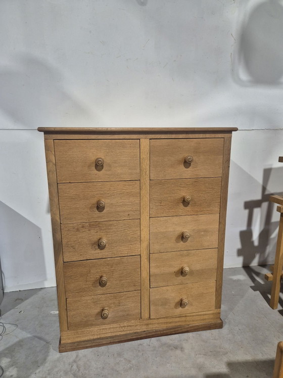 2 vintage apothekers winkel ladekasten, Hout, Bruin (foto 5 van 15)