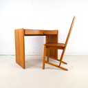 Vintage desk and chair Søren Nissen & Ebbe Gehl