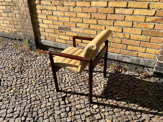 Image 1 of Interlübke / Lübke Poltrona / Sedia - Sistema Flötotto ZWO: Pelle / Legno