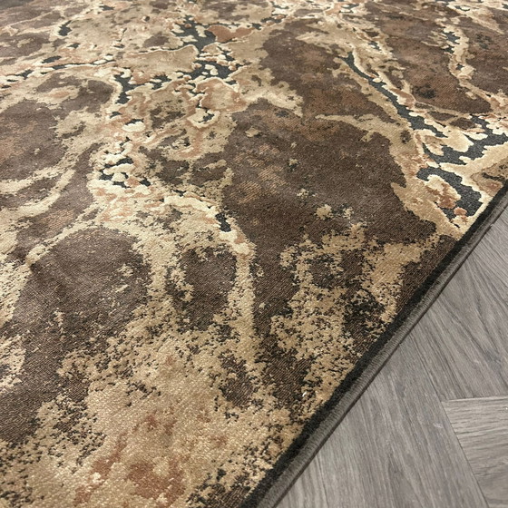 Image 1 of Brinker Carpets Onyx Dessin 884 Braun Schwarz 200x300 Teppich