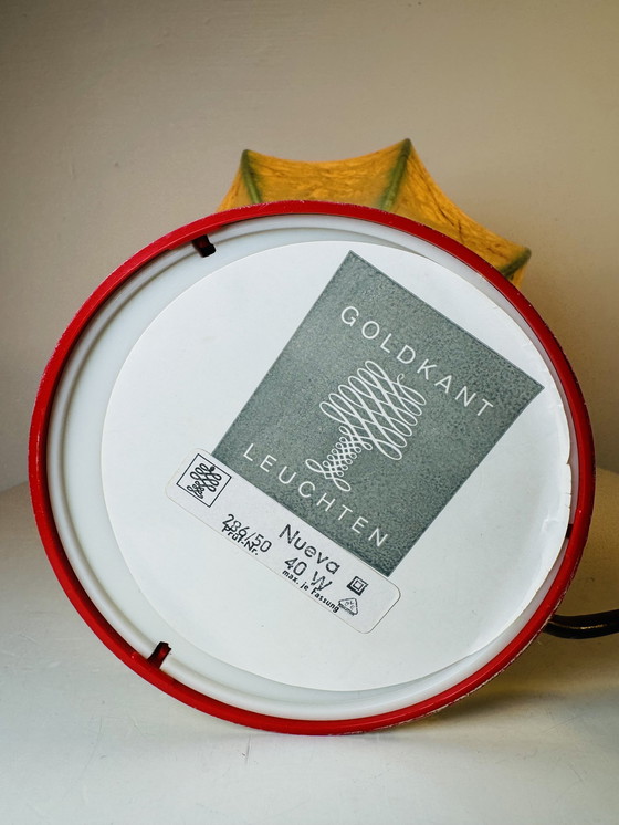 Image 1 of COCOON TABLE LAMP BY FRIEDEL WAUER FOR GOLDKANT LEUCHTEN, GERMANY, CIRCA 1960s/1970s