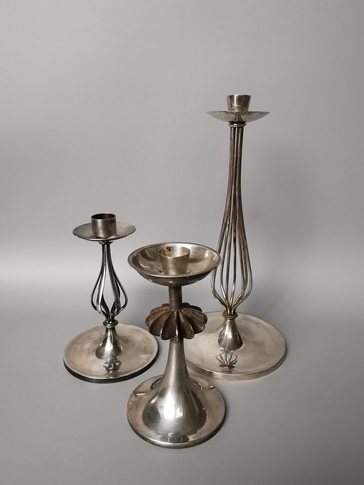 Gustav Beran Keltum design candlestick retro vintage mid - Century design