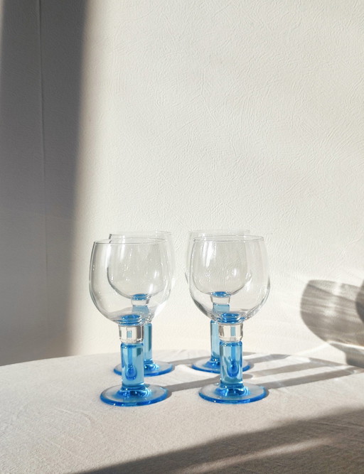 4x Bormioli Rocco Verres à vin