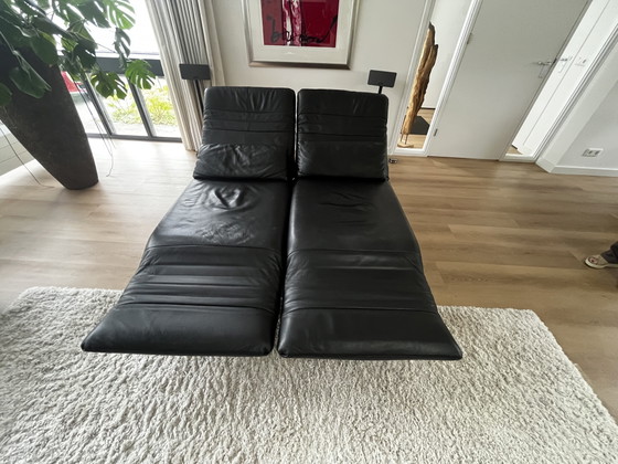 ROLF BENZ PLURA 380 Design Bank – Banken, Leather, Metal (photo 6 of 11)