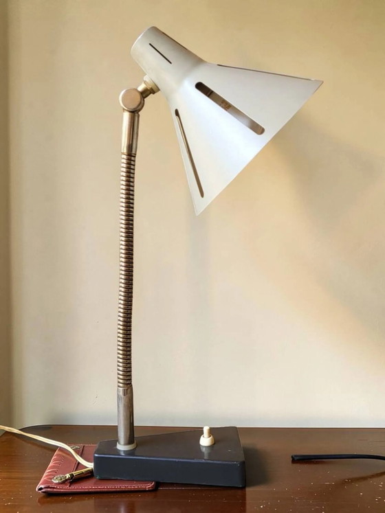 Lampada da scrivania Zonneserie - Hala Zeist – Lampade da lettura, Metal, Cast Iron, Mid Century Modern (photo 6 of 13)