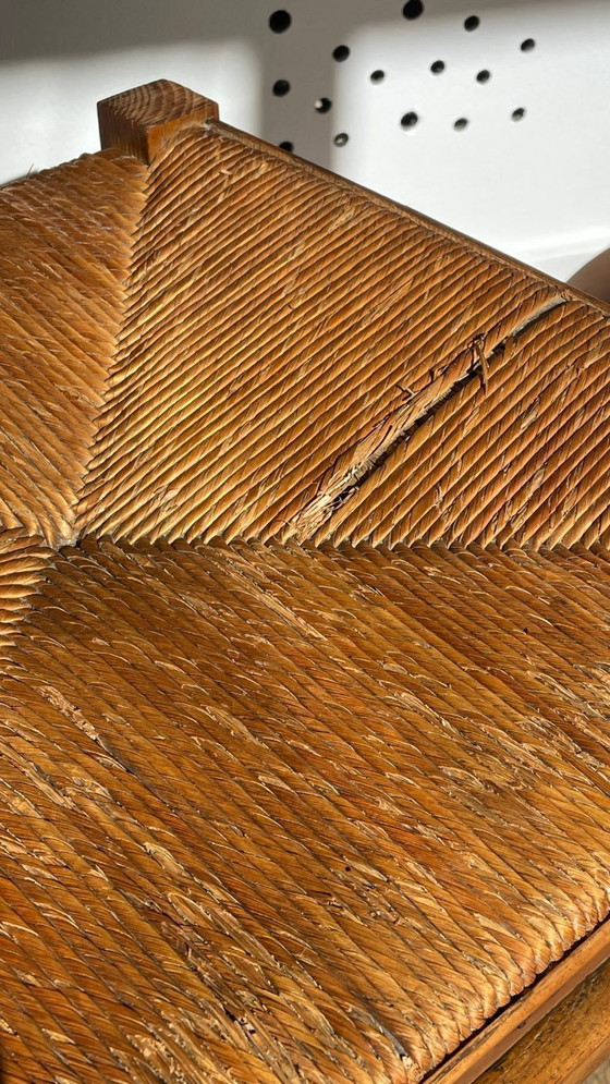 Image 1 of Tabouret paille esprit campagne