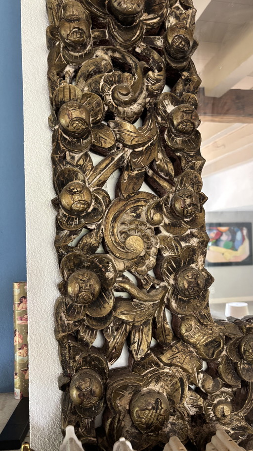 Beautiful classic mirror with carvings
