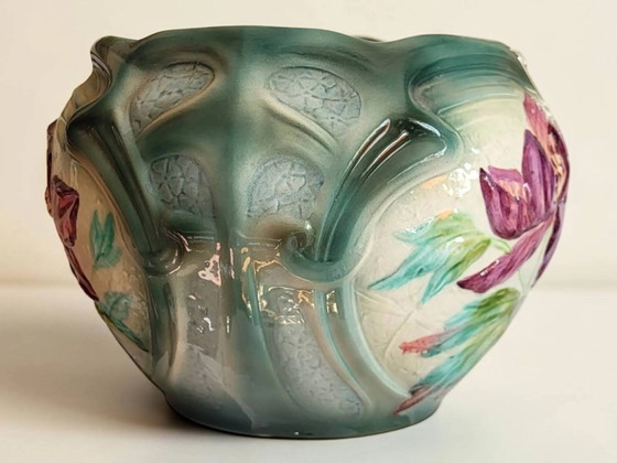 Maceta de loza Longchamp / Art Nouveau – Porcelain (photo 6 of 12)