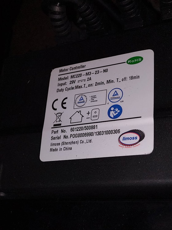 Image 1 of Luxe Elektrische Relaxzetel Twice TW002 (Maat M) – Leder & 3 Motoren