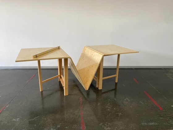 Image 1 of Maria Flap Folding Dining Table by Bruno Mathsson for Firma Karl Mathsson