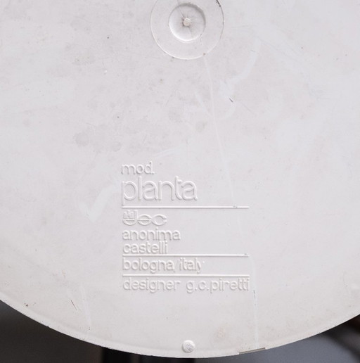 Organic Planta standing coat rack by Giancarlo Piretti for Castelli, 1970s