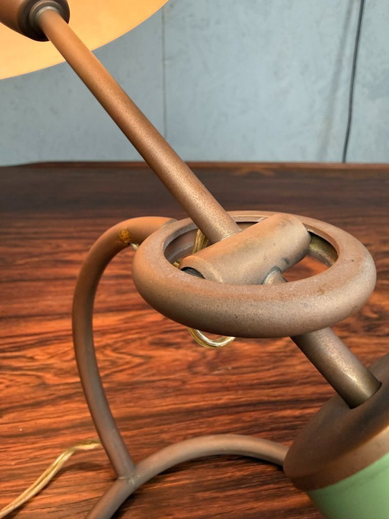 Image 1 of Lampada da tavolo Angelo Lelli per Arredoluce mod. Scrittoio 12297, 1949
