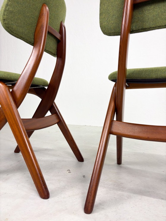 Set di sedie da pranzo 'Scissor' di Louis van Teeffelen – Legno (photo 18 of 20)