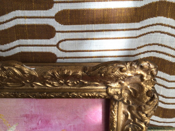 Image 1 of Oil painting in an antique frame