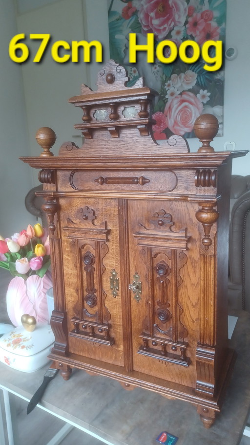 Botiquín antiguo armario de pared para farmacia 1890 Gründerzeit