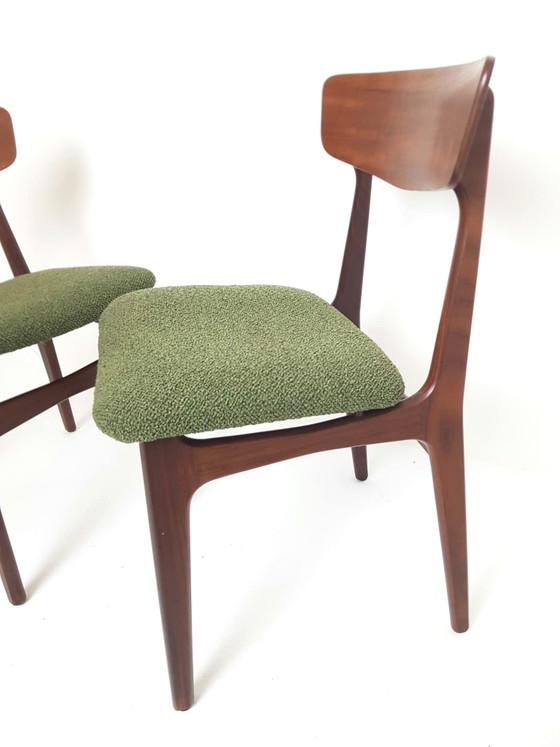2 sedie da pranzo vintage in teak Schiønning & Elgaard – Legno, Poliestere (photo 7 of 12)