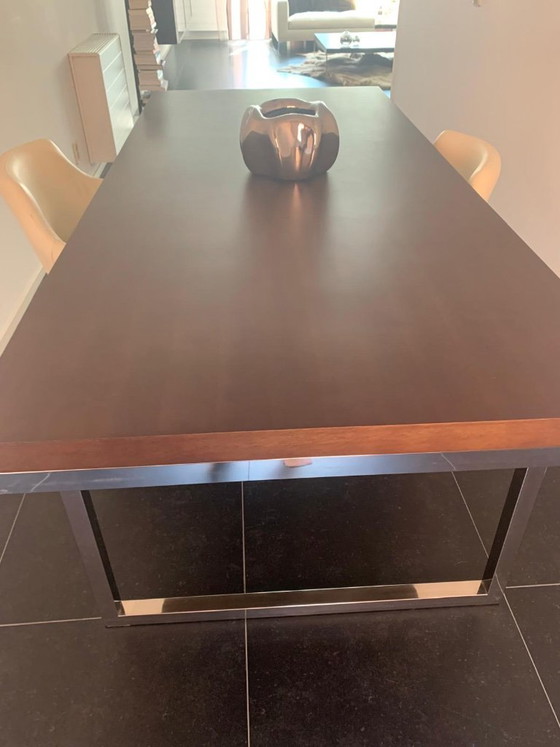 Image 1 of Wenge chroom Eettafel