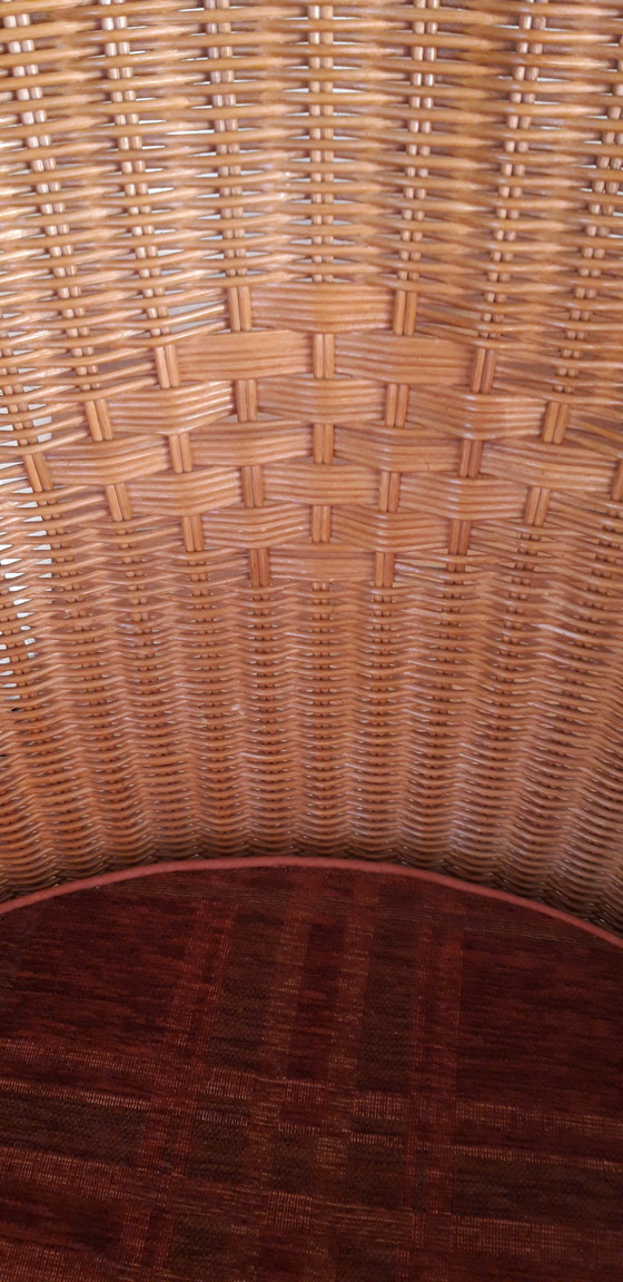 Image 1 of Rattan Bambou Sessel