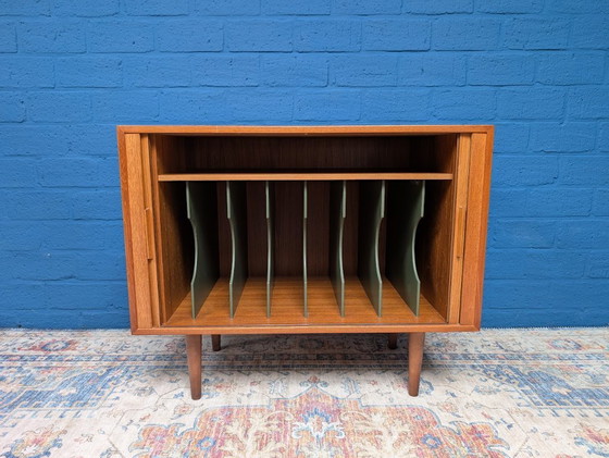 Image 1 of Boîtier de disque vinyle vintage, années 1960