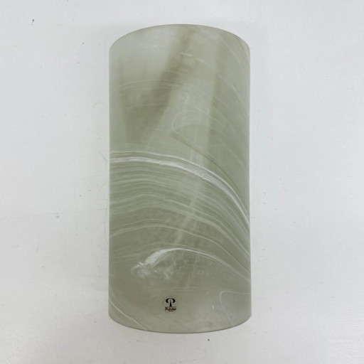 Peil & Putzer Glas Wandleuchte, 1970er Jahre