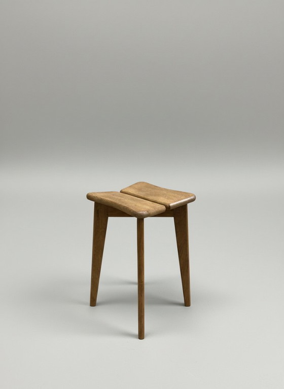 Image 1 of Clover Stool by Marcel Gascoin – French Design 50s