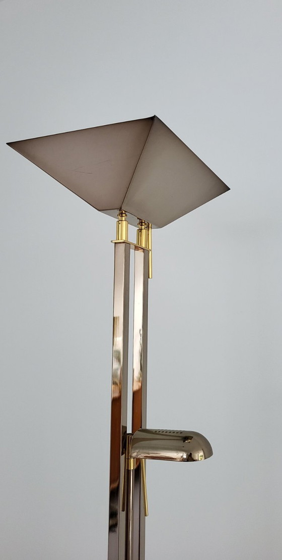 Image 1 of Lampada da terra Deknudt, design Willy Rizzo, Belgio, anni '70