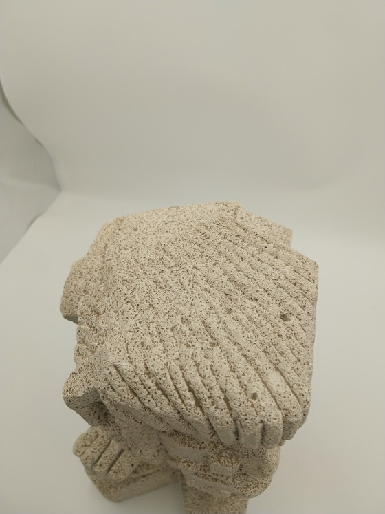 1x 1970s Sandstone Sculpture by Casa Padding 39cm High (photo 6 of 9)