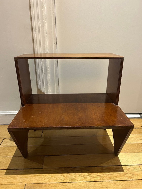 Image 1 of houten plank uit de jaren 1950