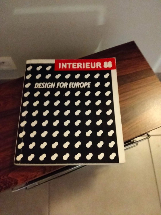 Designboek INTERIEUR 88 Design for Europe, Koffietafelboeken, Papier, Zwart (foto 2 van 5)