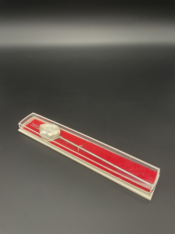 Widmann Antik Cocktail-Löffel mit Trinkhalm, Silber 835, OVP – Geschirr, Silver (photo 2 of 10)