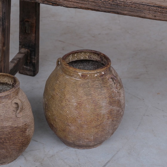 Image 1 of Pentole d'acqua asiatiche in ceramica d'epoca (6 disponibili)