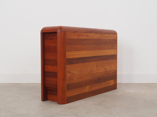 Barra de teca, diseño danés, década de 1970, producción: Dinamarca