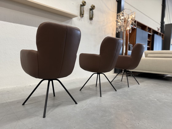 Image 1 of 6 Gealux Madison Sedia da pranzo Tessuto Pelle