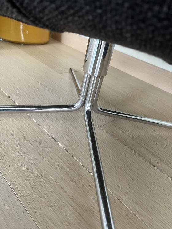 Image 1 of Chaise pivotante Softline Coco gris foncé/argent