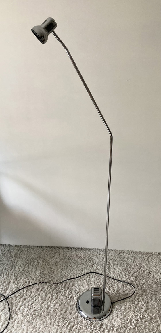 Vrieland Vintage Design Vloerlamp – Vloerlampen, Metal, Chrome (photo 2 of 11)