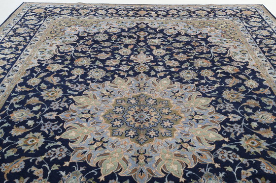 Image 1 of Alfombra persa Kashan 3,98 x 2,87 Alfombra oriental fina N.º 24635