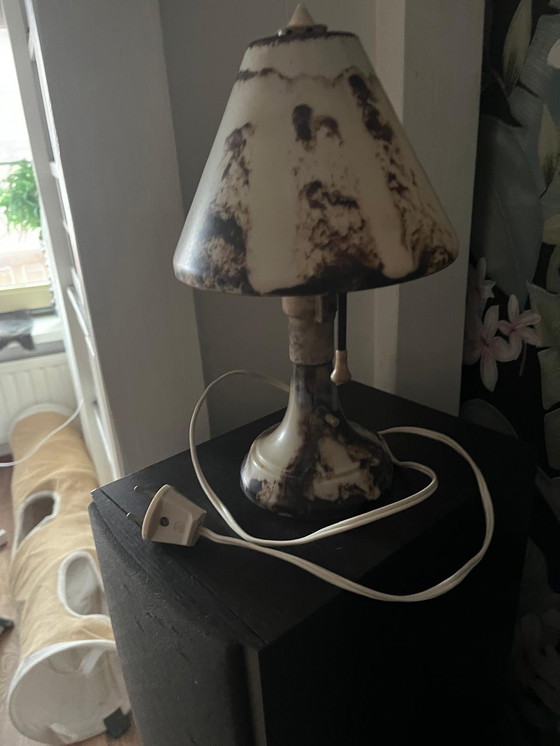 Image 1 of Beautiful Bakelite table lamp. Art Deco England